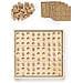Skill Game 81 Pezzi Legno Naturale 19,5x3x19,5 Cm. Colore Del Legno - Foto miniatura 2