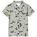 Camicia da Bambino Cachi Chiaro Mélange 104 - Foto miniatura 1