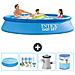 Piscina Fuori Terra - In Giro - 305x61 Cm - Blu - Include Accessori Coordinati A448 - Foto miniatura 1