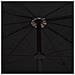 Ombrellone Da Giardino Con Palo 200x130 Cm Nero - Foto miniatura 5