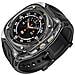 Cinturino In Stile Lamborghini Per Samsung Galaxy Watch 7 Ultra Black - Foto miniatura 3