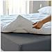 Topper 120x190 Cm In Ovatta Da 800 Gr | Coprimaterasso Imbottito In Palline Di Ovatta Con Rivestimento In Microfibra Traspirante | Comfort E Volume Extra | Protezione Materasso - Foto miniatura 3