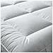 Topper 120x190 Cm In Ovatta Da 800 Gr | Coprimaterasso Imbottito In Palline Di Ovatta Con Rivestimento In Microfibra Traspirante | Comfort E Volume Extra | Protezione Materasso - Foto miniatura 2