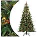 Albero di Natale Artificiale con Rami Pieghevoli Verde 240 cm - Foto miniatura 1