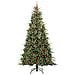 Albero di Natale Artificiale con Rami Pieghevoli Verde 240 cm - Foto miniatura 3