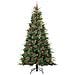 Albero di Natale Artificiale con Rami Pieghevoli Verde 240 cm - Foto miniatura 4