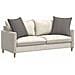 Cuscini da Divano 2 pcs Grigio chiaro 80 x 80 cm - Foto miniatura 3