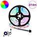 Striscia LED 12 pcs Nero e trasparente 2300 mm Rame e plastica - Foto miniatura 2