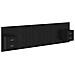 Testata con Comodino 3 pcs Rovere Nero Legno multistrato - Foto miniatura 1