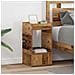 Tavolino 2 pcs Legno vecchio 30 x 30 x 56 cm Legno multistrato - Foto miniatura 2