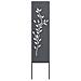 Schermo per privacy in giardino Floreale Antracite 32 x 140 cm - Foto miniatura 1