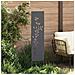 Schermo per privacy in giardino Floreale Antracite 32 x 140 cm - Foto miniatura 3