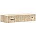 Tavolino da Parete Laterale Rovere Sonoma 87,5 x 34,5 x 17 cm - Foto miniatura 1
