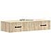 Tavolino da Parete Laterale Rovere Sonoma 87,5 x 34,5 x 17 cm - Foto miniatura 2
