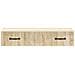 Tavolino da Parete Laterale Rovere Sonoma 87,5 x 34,5 x 17 cm - Foto miniatura 4