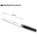 38222 - Coltello da pane Elite, acciaio inossidabile, lama conica per affilatura - Foto miniatura 3