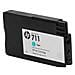 Cartuccia Ink Jet Plotter Originale Hp 711 Ciano - Foto miniatura 2