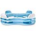 56475NP - Piscina Gonfiabile Family Quadrata con Quattro Sedili 229x229x66 cm - Foto miniatura 1