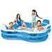 56475NP - Piscina Gonfiabile Family Quadrata con Quattro Sedili 229x229x66 cm - Foto miniatura 2