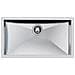 Lavello 1 Vasca 850x505 Mm Quadra Sottotop Inox Spazzolato Cod. 1218850 - 1218 850 - Foto miniatura 3