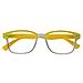 Occhiali Da Lettura Gialli E Grigio +2.50 Diottrie Pantera 504-3 - Foto miniatura 1