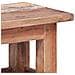Tavolini Impilabili 2 pz in Legno Massello di Mogano - Foto miniatura 5