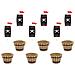 Partydeco - Kit Decorazioni Per Cupcakes Tema Pirati - Foto miniatura 1