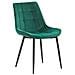 Set Di 2 Sedie Da Pranzo In Velluto Verde Melrose - Foto miniatura 7