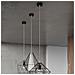 Lampada A Sospensione A Soffitto Con Gabbia A 1 Luce Nera, E27 - Foto miniatura 11