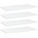 Ripiani per Libreria 4pz Bianchi 40x20x1,5 cm Legno Multistrato - Foto miniatura 1