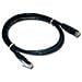 Cordon RJ45 Categorie 6 Blinde couleurs secondaires 20 metres, noir 20m Nero cavo di rete - Foto miniatura 1