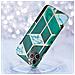 Custodia Compatibile Con Apple Iphone 11 Pro Max (xi Pro Max) In Marmo Oro Bianco Verde Scuro No. 6 - Coperchio Protettivo In Silicone Tpu Con Motivo A Mosaico - Foto miniatura 4