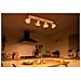 Lampada Da Soffitto Led Con Quattro Faretti Bukko 4x4.3w Nero 170x110x754 Mm Metallo - Foto miniatura 1