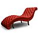 Poltrona Cambridge - Rosso - Pelle - Chaise Longue - Foto miniatura 1
