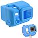 Custodia St-41 Silicone Cover Case Per Gopro Hd Hero 3 - 3 Plus Blu - Foto miniatura 1