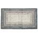 Tappeto Bagno Rettangolare In Spugna Morbida Antiscivolo Degrad&egrave; Carbone 55x110 Carbone - Foto miniatura 1