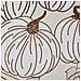 Cuscino Decorativo Gourd Velluto 45 X 45 Cm Motivo Di Piante Beige - Foto miniatura 5