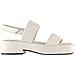 Lola Sandals Sandali Pelle Scarpe Donna Beige Eu 41, 5-100900 1200 - Foto miniatura 1