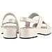 Lola Sandals Sandali Pelle Scarpe Donna Beige Eu 41, 5-100900 1200 - Foto miniatura 3