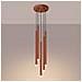 Lampada A Sospensione Pastelo 5p Rosso Ocra Sl. 1528 - Moderno Lampada A Sospensione Ocra Rossa 104x25x25 Cm - Foto miniatura 7