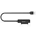 ASE-25A03B contenitore di unità di archiviazione Custodia per Disco Rigido (HDD) Nero 2.5" Alimentazione USB - Foto miniatura 1