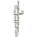 Faretti da soffitto 6 vie regolabili in nickel spazzolato GU10 - Foto miniatura 7