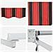 Tenda Retrattile arancione e marrone 400 × 300 cm Poliestere - Foto miniatura 8