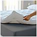 Topper 120x200 Cm In Ovatta Da 800 Gr | Coprimaterasso Imbottito In Palline Di Ovatta Con Rivestimento In Microfibra Traspirante | Comfort E Volume Extra | Protezione Materasso - Foto miniatura 3