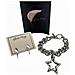 Set Composto Da Bracciale A Forma Di Stella E Orecchini A Elica Placcati In Argento Sterling. - Foto miniatura 1