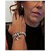 Set Composto Da Bracciale A Forma Di Stella E Orecchini A Elica Placcati In Argento Sterling. - Foto miniatura 5