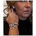 Set Composto Da Bracciale A Forma Di Stella E Orecchini A Elica Placcati In Argento Sterling. - Foto miniatura 7