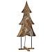 Albero di Natale Marrone 180 cm Legno massello di teak - Foto miniatura 1