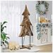 Albero di Natale Marrone 180 cm Legno massello di teak - Foto miniatura 3