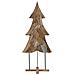 Albero di Natale Marrone 180 cm Legno massello di teak - Foto miniatura 4